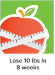 Lose ten pounds in eight weeks